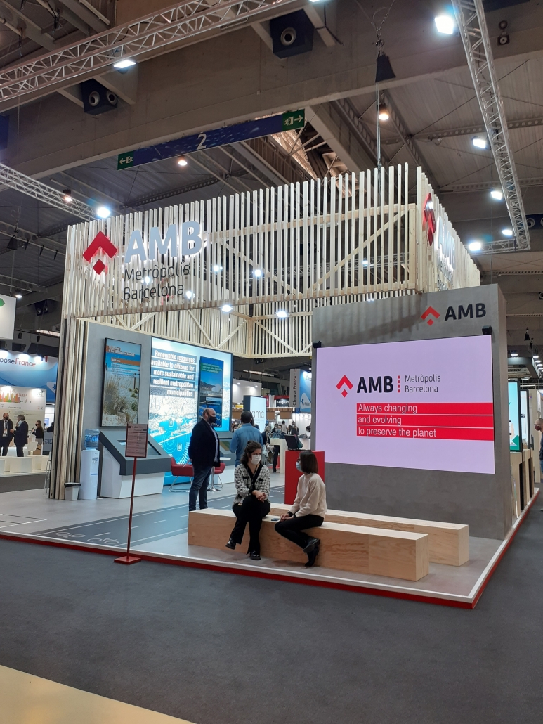 AMB stand at the Smart City congress