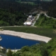 Photograph 1. Leachate pond at the COGERSA waste treatment center.